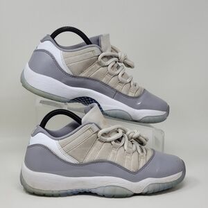 Nike Boys Air Jordan 11 528896-140 Gray Basketball Shoes Sneakers Size 6.5Y